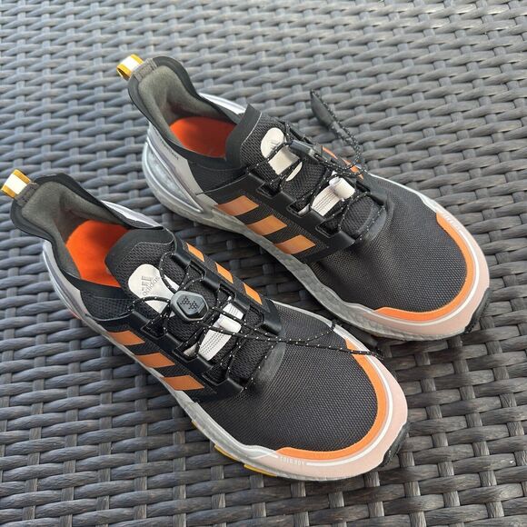Adidas UltraBoost Winter.Rdy Black Signal Orange Men\'s Shoes FV8363 Size 7.5